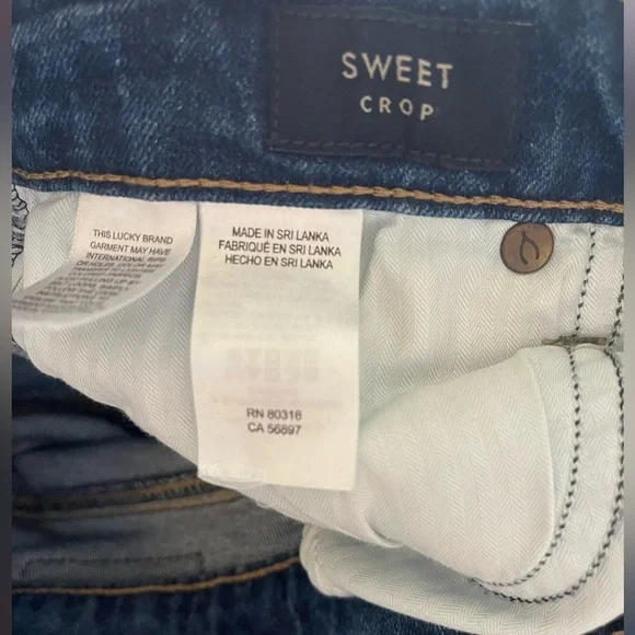 Lucky Brand jeans • womens size 2/26 - Picture 4 of 6